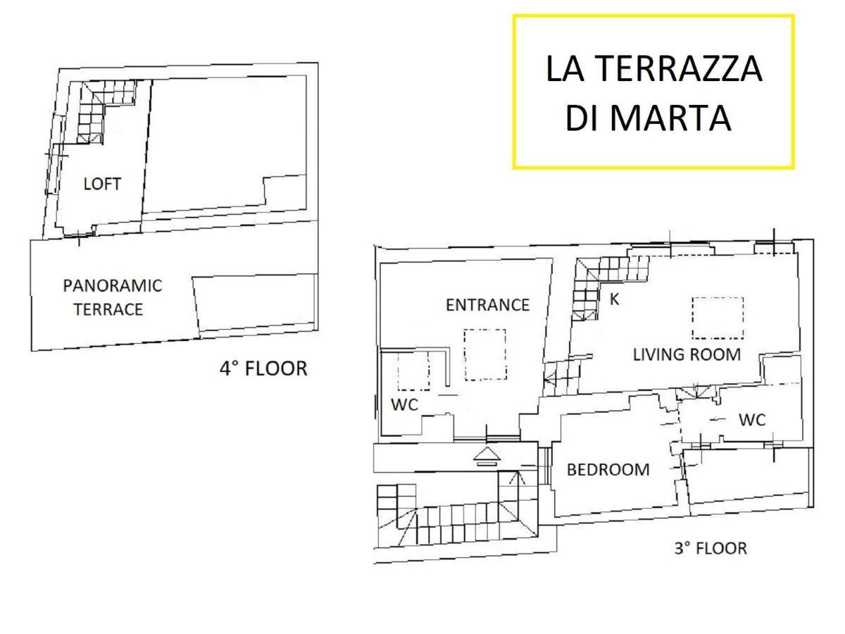 La Terrazza Di Marta Daire Varenna Dış mekan fotoğraf